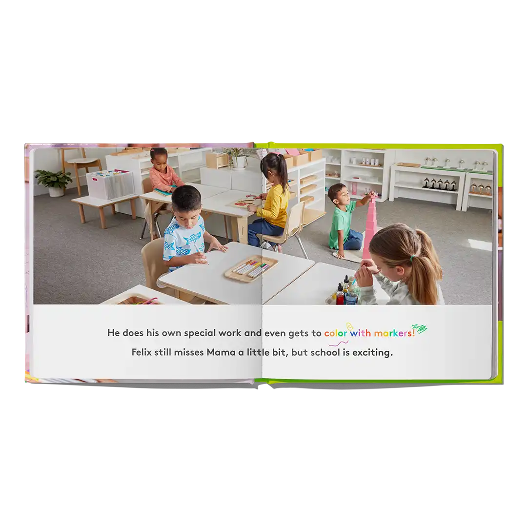 'Felix Goes to Preschool' Book