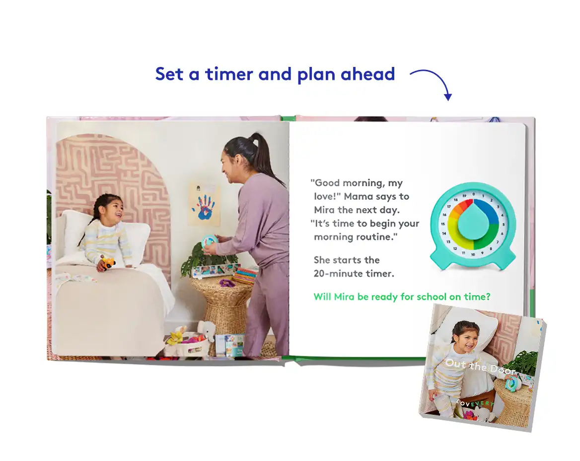 Describe objects, process disappointment, and manage time