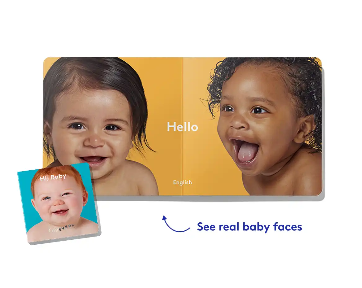 Practice body parts, see a bath routine, and say hello