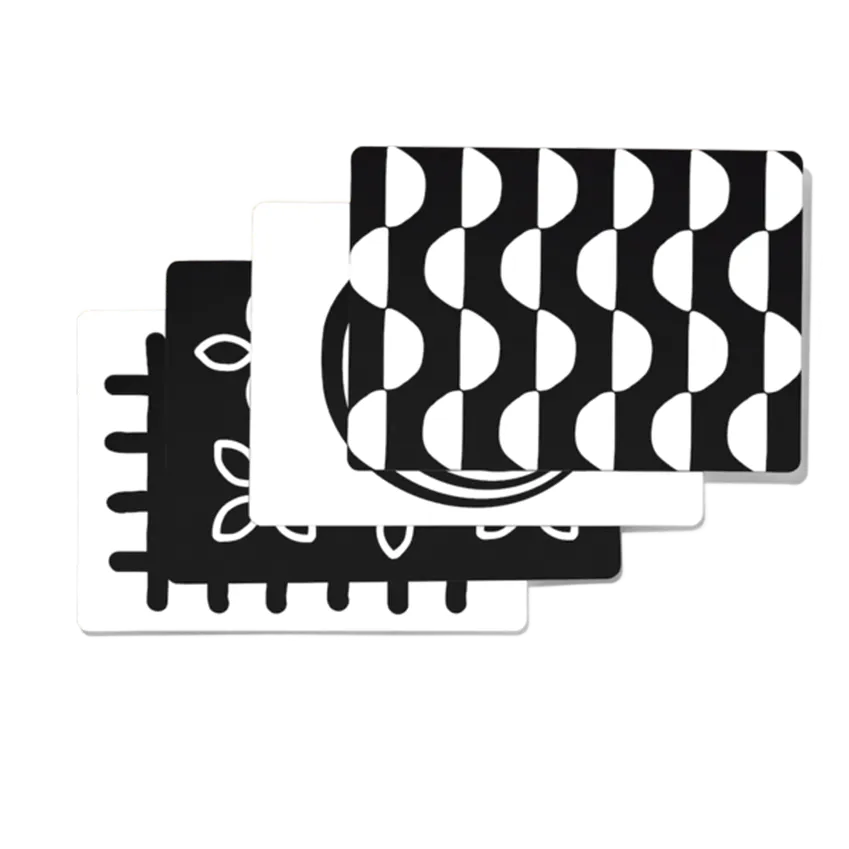 Complex Black and White Card Set