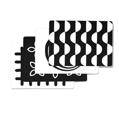 Complex Black and White Card Set