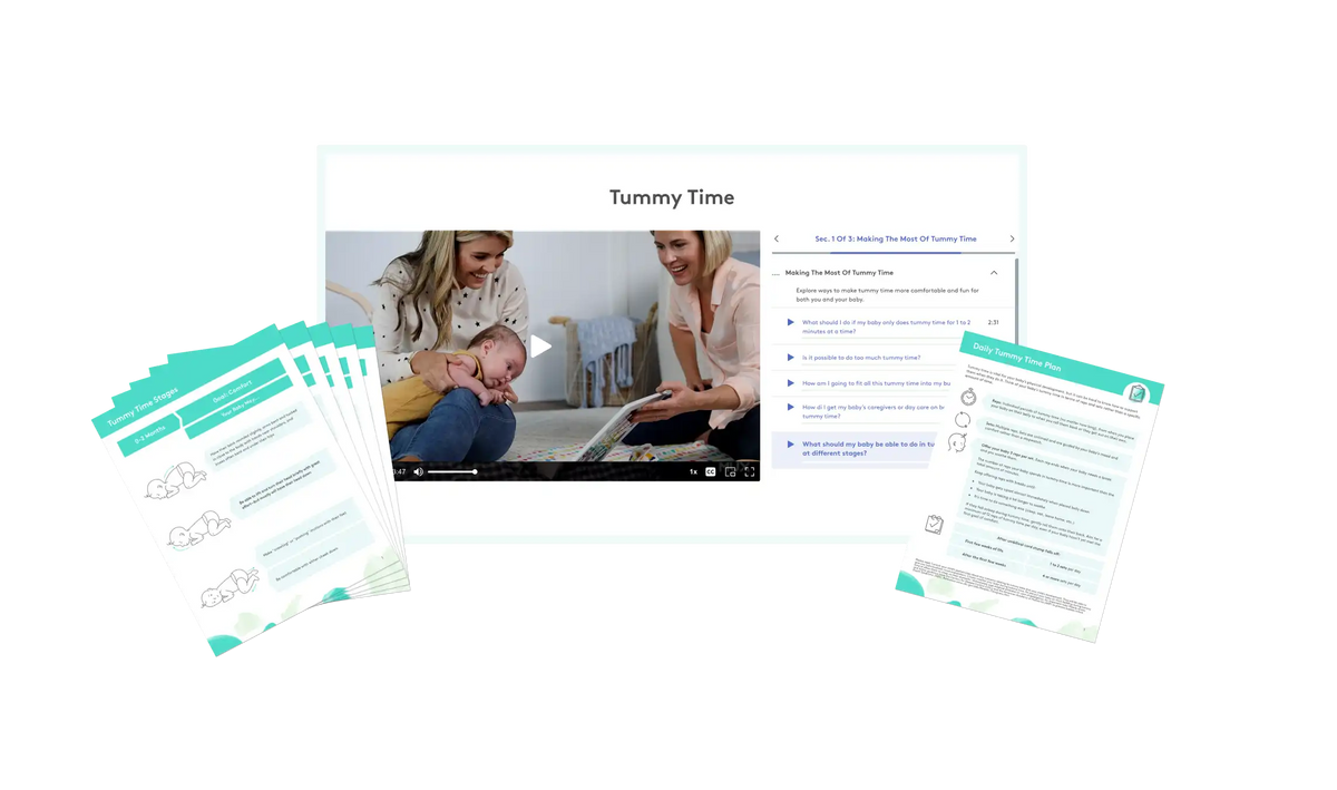 The Tummy Time Struggles Course Pack