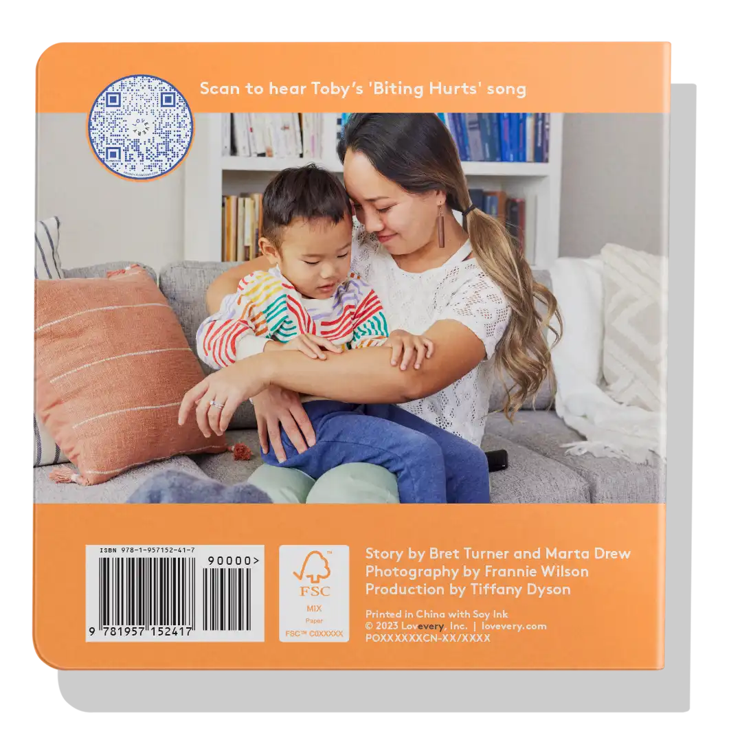 'Biting Hurts' Board Book